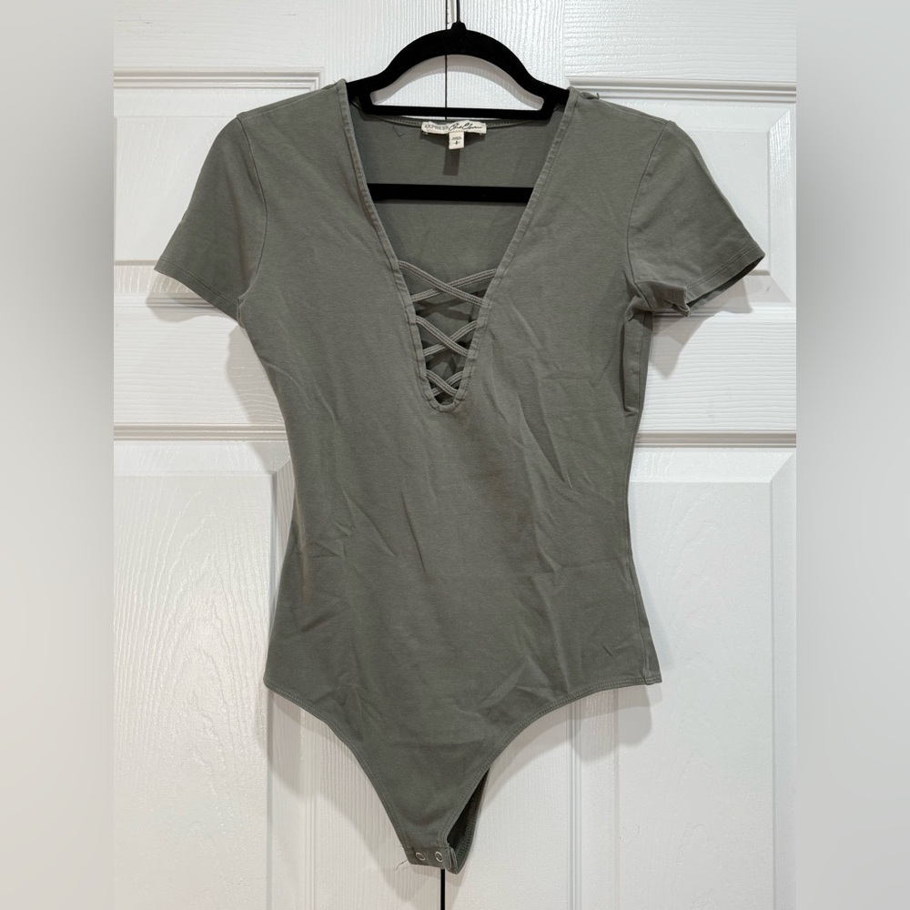 Express V-Neck Bodysuit